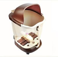 Foot Massager Deluxe Electric Foot Massager Deep Shiatsu Kneading Massage, Heat Rolling, Relaxation Soothing for Stiff Muscles Foot Pain Ideal