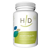 Hallelujah Diet Joint Health Dietary Supplement, 100% Natural and Plant-Based (120 Vegetable Capsules, 60-Day Supply)