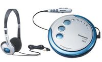 Panasonic SL-SX420 CD/MP3 Player with Headphones (Metallic finish)