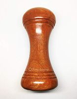 Big Dumbbell Tok Sen Add-on Part Hammer Wooden Massager Tool Deep Tissue Therapy Toksen Massage Stick Trigger Point Back Muscle Foot Strike Wedge Stamp Percuss Wood Thai 6.5 X 2.8 Inches