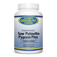 Vitamin Discount Center Saw Palmetto Berry Extract 320 mg, 180 Softgels