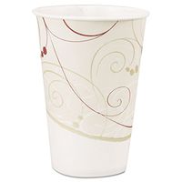 SOLO Cup Company Wax-Coated Paper Cold Cups, 7Oz, Waxed, Symphony