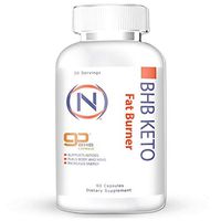 Nutrition Outlet BHB Keto Fat Burner - Advanced Keto Pure BHB Pills Advanced Beta Hydroxybutyrate Ketone Salt Supplement 800 mg Exogenous Ketones - 60 Capsules