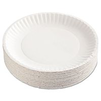 AJMCP9GOEWH - Gold Label Coated Paper Plates