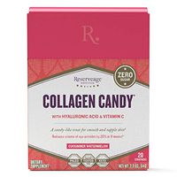 Reserveage, Collagen Candy to Support Healthy Skin and Nails and Promote Collagen and Elastin Production, Paleo and Keto, Cucumber Watermelon, 2.3 Ounces (20 Servings)