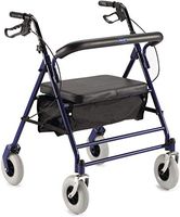 Invacare Bariatric Rollator with Pouch