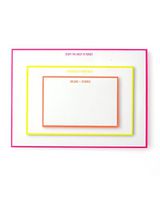 Roobee Neon 3 Stack Notepad Set, 3 Count