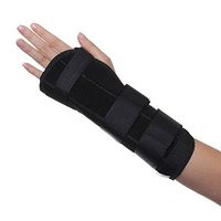 CoCocina Sports Fitness Wrist Support Sprain Forearm Splint Band -Lefthand S