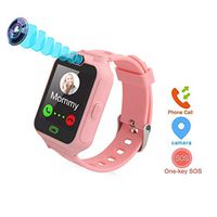 Ulela Kids Phone Smart Watch Games Watch for 4-15 Years Old Children Digital Watch Touch Screen Camera Anti-Lost Pedometer Clock Girls Boys Children Birthday Gifts Watch Children Learning Toys