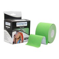 STpro Elastic Waterproof Kinesiologie Tape 2" x 16.4 ft,1 Roll,Light Green