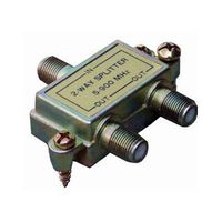 Morris 45030 2 Way Splitters with Ground Block, 5-900 MHz