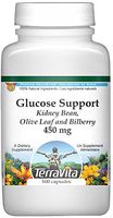 Glucose Support - Kidney Bean, Olive Leaf and Bilberry - 450 mg (100 Capsules, ZIN: 512073) - 2 Pack