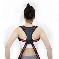 Back Posture Corrector, Best Body-Wellness Adjustable Brace | Relieves Back Pain, Improves Posture and Self-Esteem | Neoprene Fabric and Fit for Men and Women