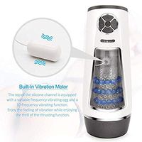 LOKJHG Realistic Male Electric Massager Relaxation Automatic Vibrate Cup Fully Automatic Male Vibrant Delay Trainer for Men Use - Recommended for Use
