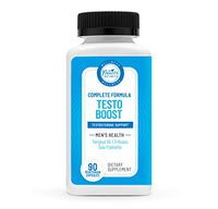 Nature's Instincts Testo Boost for Testosterone Support | Men's Health Supplement with Tongkat Ali, Tribulus & Saw Palmetto | Vegan & Gluten-Free, 90Count