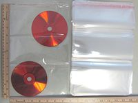 100pcs Self Adhesive Resealable Clear Plastic Cellophane Poly Bag 7.5"x 12" (cello-J) US Seller