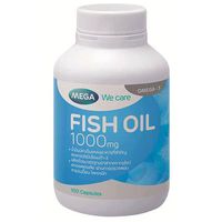 Mega we New Care Fish Oil 1000 mg 100 capsules.