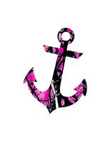 Anchor Hot Pink Camo