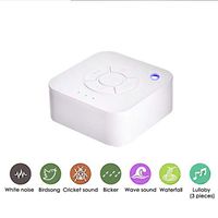 White Noise Machine USB Rechargeable Timed Shutdown Sleep Sound Machine for Sleeping Relaxation for Baby Adult Office Travel