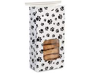 Tin Tie Coffee Bag 500 Count - 1 LB - Paw Print