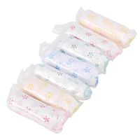 Women Disposable Briefs 7 Pack Printed Breathable Comfortable Lightweight Paper Cotton Pregnant Postpartum Underpants Sterile Once Use Underwear Panties for Hospital Stays Emergencies Travel(L)