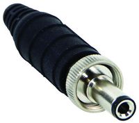 SWITCHCRAFT/CONXALL 761KS17 DC Power Connector, Plug, 5 A, 2.5 mm, 12 mm, Cable Mount, Solder