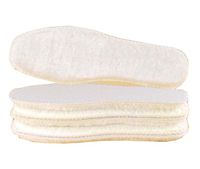 3 Pairs Insoles Women's Premium Thick Wool Fluffy Fleece Inserts Cozy,A8