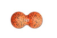 EPP Massage Ball Lacrosse Fitness Peanut Therapy Gym Relaxing Exercise Yoga Massage Ball Perfect for Foot Back Neck Spine Muscles Release (Orange)