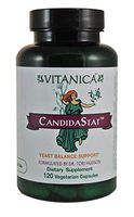 Vitanica Candidastat, Yeast Balance Support, Vegan, 120 Capsules