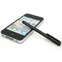 5pack Universal Small Metal Touch Stylus Pen for Android Mobile Phone Cell Smart Phone Tablet iPad iPhone (5pack Black)