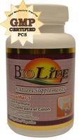 Super Colon Cleanse, Dietary Supplement, 30 Capsules, Detoxifier # 1 Colon Formula and Weight Loss 100% Natural by biolife