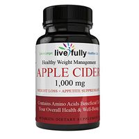 Authentic Pure Apple Cider Vinegar Pills Natural Formulation, Pure Potency Raw Unfiltered & Unpasteurized for Immune System