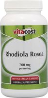 Vitacost Rhodiola Rosea - Standardized -- 700 mg per serving - 240 Vegetarian Capsules
