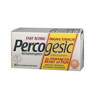 Percogesic Tablets 90 Tablets [Acetaminophen/Diphenhydramine] (Pack of 6)