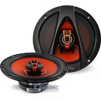 Cadence Acoustics Q652 250W 6.5" 2-Way Q-Series Coaxial Car Speakers, Set of 2
