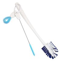 Water Bottle Brush Set-3 Tools in 1 Includes Bottle Brush, Straw Brush and Detail Cleaner Brush Built For Stainless Steel Water Bottles, Easy, Safe Cleaning and Scrubbing