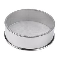 Stainless Steel Mesh Flour Sifting Sifter Sieve Strainer Cake Baking Kitchen