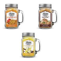 Beamer 3 Items 12oz Ol’ Fashioned French Vanilla Odor Eliminating Candle 12oz Sack of Nuts Odor Eliminating Candle 12oz Aunt Suzie’s Cinnamon Apple Pie Candle Smoke Sticker