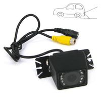 Elife NTSC Mode Adjustable Angle Color CMOS Car Rear View Camera with Night Vision, 2.8mm Lens, 1/3 Inch 420 TV Lines, 120 Degrees View Angel, Recommended Range for Objects from 10 to 16 Feet