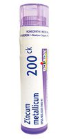Boiron Zincum Metallicum 200CK, 80 Pellets, Homeopathic Medicine for Leg Cramps