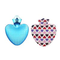 Heart Washable Soft Cover Fashion Safe Hot Water Bottle Bag-A03