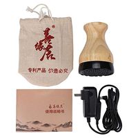 Moxibustion Massager, Electric Far Thermal Stone Needle Scraping Moxibustion Warm Physical Massager