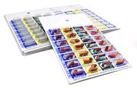 4 Time a Day Weekly Cold Seal Medication Blister Pack System Cards - One Piece Unit Dose Book Fold, Easy No Extra Equipment Needed, Just Fill and Seal, (4X a Day Weekly - 6 Pack)