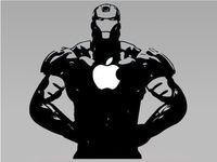 Iron Man - Vinyl Macbook / Laptop Decal Sticker Graphic