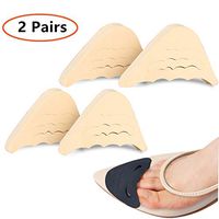2 Pairs Shoe Filler Inserts, Reduce Slip Forward Impact Improve Shoes Slightly Too Big for Men Women Kids Pumps Flats Sneakers (Skin)