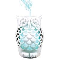 Simply Diffusers Custom Italian Designed Essential Oil Diffuser Decorative Aromatherapy Diffuser, Elegant Ceramic Humidifier, USB Powered with Timer Portable for Home Bedroom Office Yoga SPA