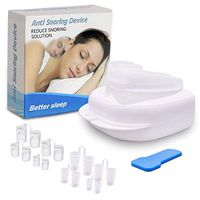 Latest Anti snoring Device,Silicone Anti Snore Nose Clip Effective-Easy Stop Snoring Solution Sleeping Aid Relieve Snore for Men Women (8+1pcs)