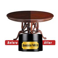 Daxin Black Solid Wood Seasoning Wax Tin, Made from Plant Based Oils and wax Cleaner Takes Seasons Most Cutting Board Bowl and House ware Complete Solution Furniture Care Wax
