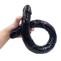 KIW Wand Double-Ended Headed Real Experience Huge Flexible Dual Interactive Density Rod for Women Men Scene Props