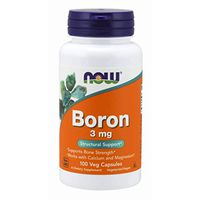 NOW Foods Boron - 3 mg - 100 Capsules